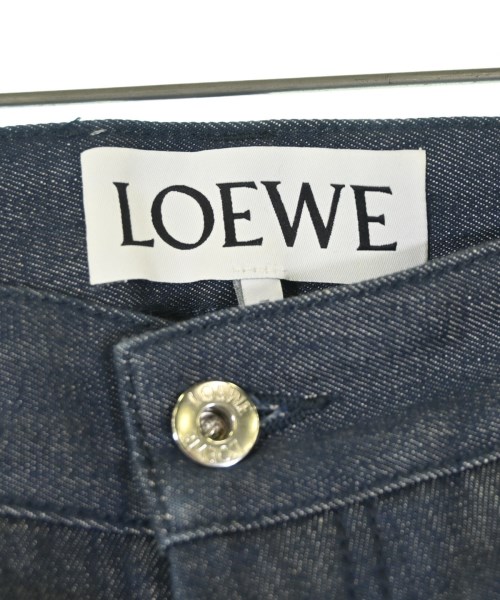 LOEWE（ロエベ）デニムパンツ 紺 サイズ:36(XS位) レディース/2200697053015