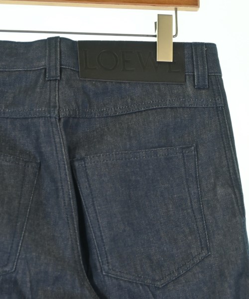 LOEWE（ロエベ）デニムパンツ 紺 サイズ:36(XS位) レディース/2200697053015
