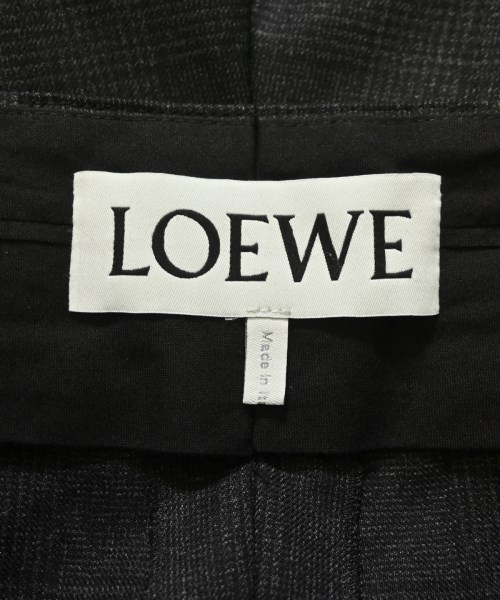 LOEWE（ロエベ）クロップドパンツ グレー サイズ:34(XXS位) レディース/2200698071018