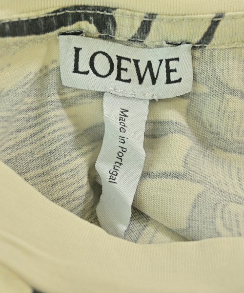 LOEWE（ロエベ）Tシャツ・カットソー ベージュ サイズ:XS メンズ/2200698243194