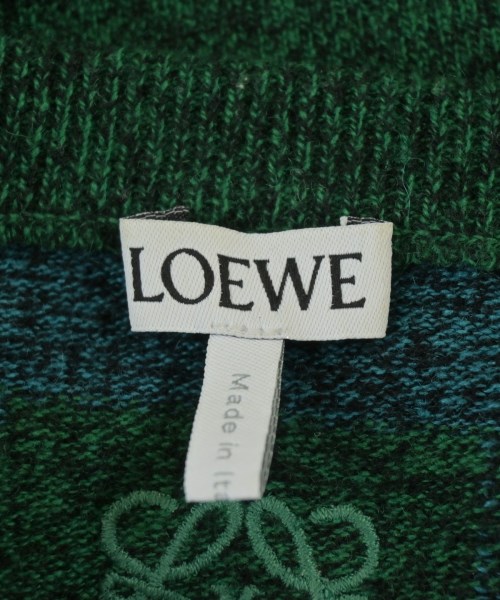 LOEWE（ロエベ）ニット・セーター 緑 サイズ:L メンズ/2200698167117