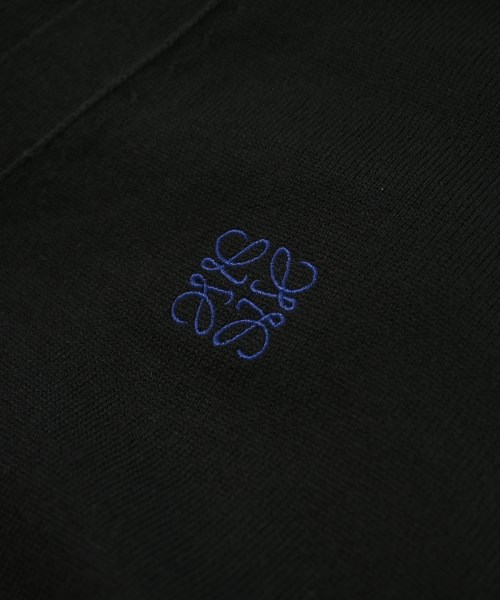 LOEWE（ロエベ）カーディガン 黒 サイズ:S メンズ/2200698928022