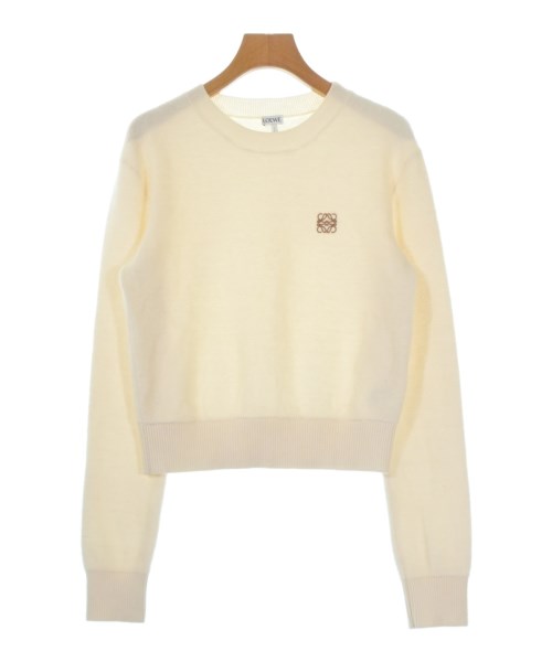 LOEWE(ロエベ)ニット・セーター 白 サイズ:S/2200699114059