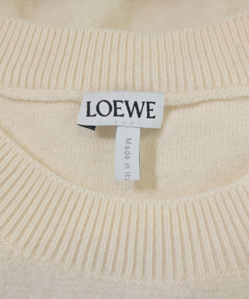 LOEWE（ロエベ）ニット・セーター 白 サイズ:S レディース/2200699114059