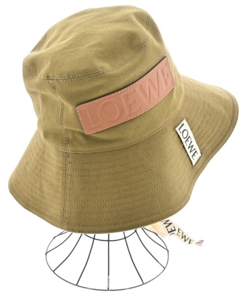 LOEWE（ロエベ）ハット カーキ サイズ:57 レディース/2200699114097