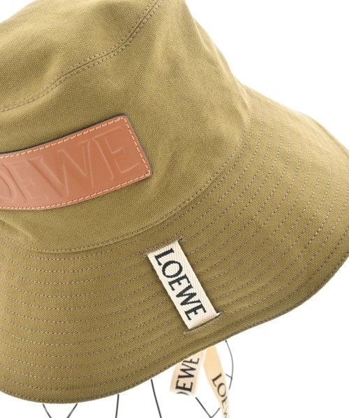 LOEWE（ロエベ）ハット カーキ サイズ:57 レディース/2200699114097