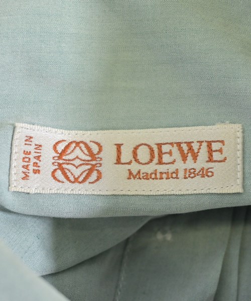 LOEWE（ロエベ）カジュアルシャツ 緑 サイズ:41(XL位) メンズ/2200699246026