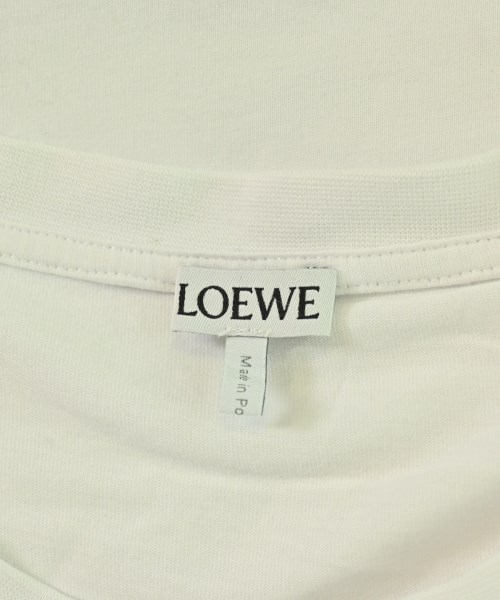 LOEWE（ロエベ）Tシャツ・カットソー 白 サイズ:XL メンズ/2200699507011