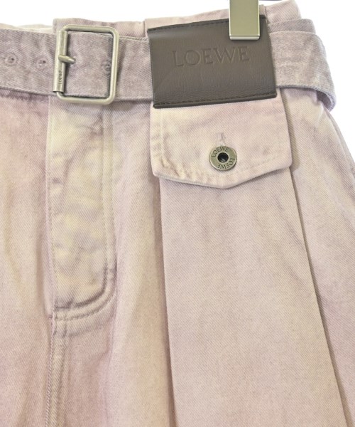 LOEWE（ロエベ）デニムパンツ ピンク サイズ:32(XXS位) レディース/2200693916086