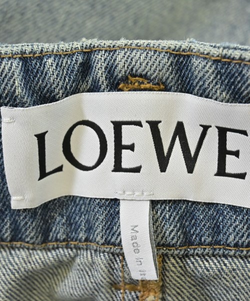 LOEWE（ロエベ）デニムパンツ 青 サイズ:32(XXS位) レディース/2200693916093