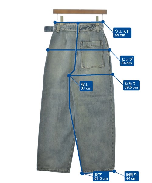 LOEWE（ロエベ）デニムパンツ 青 サイズ:32(XXS位) レディース/2200693916093