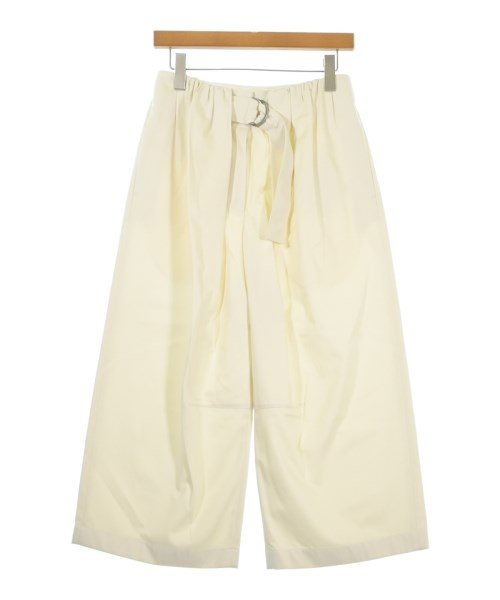 LOEWE(ロエベ)クロップドパンツ 白 サイズ:32(XXS位)/2200693916291
