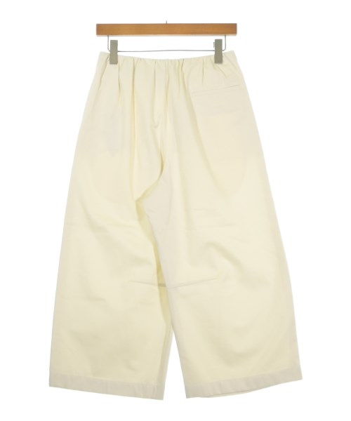 LOEWE（ロエベ）クロップドパンツ 白 サイズ:32(XXS位) レディース/2200693916291
