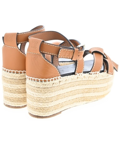 LOEWE（ロエベ）サンダル ベージュ サイズ:UK37(24cm位) レディース/2200700310012