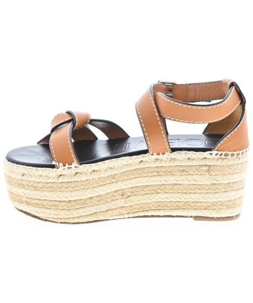 LOEWE（ロエベ）サンダル ベージュ サイズ:UK37(24cm位) レディース/2200700310012
