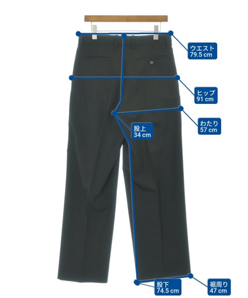 LOEWE（ロエベ）スラックス 黒 サイズ:46(M位) メンズ/2200700933020