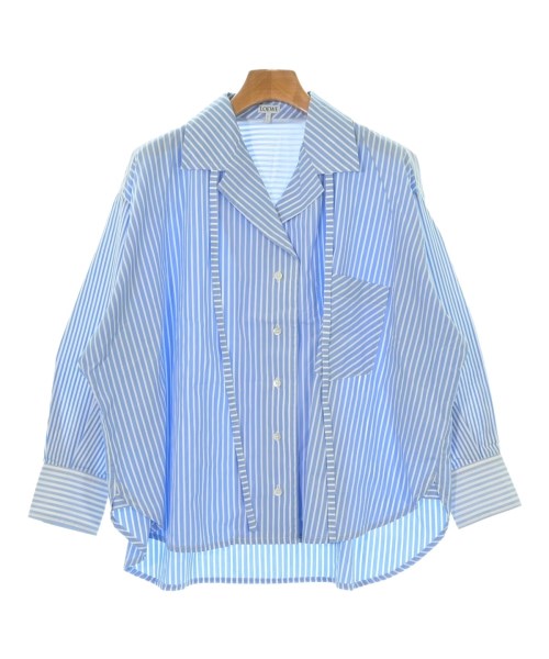 LOEWE(ロエベ)ブラウス 青 サイズ:36(XS位)/2200701763541