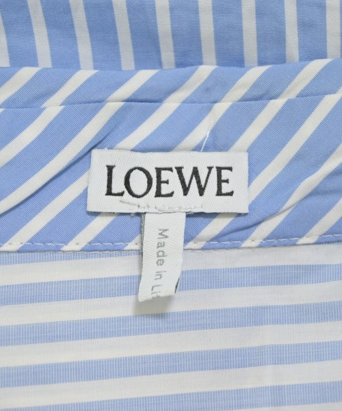 LOEWE（ロエベ）ブラウス 青 サイズ:36(XS位) レディース/2200701763541