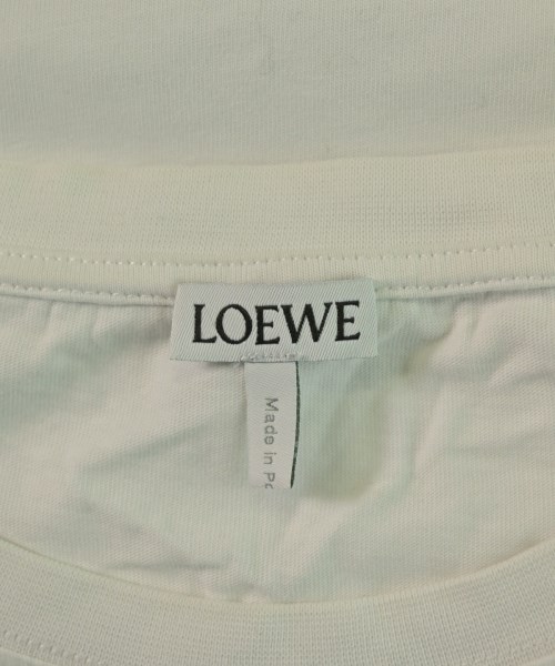 LOEWE（ロエベ）Tシャツ・カットソー 白 サイズ:L メンズ/2200653984216