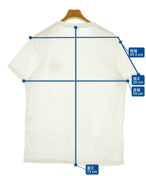 LOEWE（ロエベ）Tシャツ・カットソー 白 サイズ:L メンズ/2200653984216
