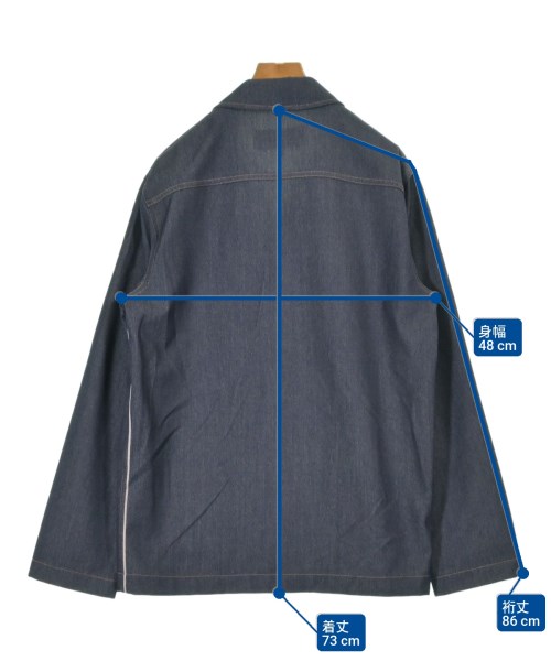 LOEWE（ロエベ）デニムジャケット 紺 サイズ:44(S位) メンズ