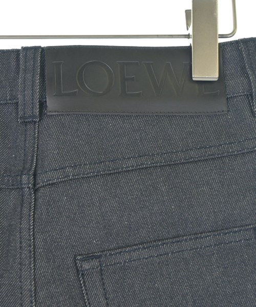 LOEWE（ロエベ）デニムパンツ 紺 サイズ:32(XXS位) レディース/2200654948057