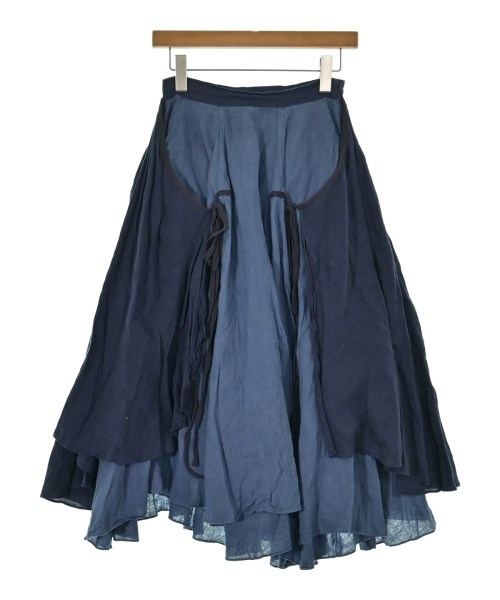 LOEWE(ロエベ)ロング・マキシ丈スカート 青 サイズ:34(XXS位)/2200655545132