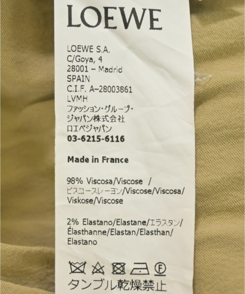 LOEWE（ロエベ）ワンピース ベージュ サイズ:36(XS位) レディース/2200655545538