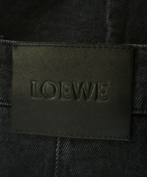 LOEWE（ロエベ）デニムパンツ 黒 サイズ:44(S位) メンズ/2200655875017