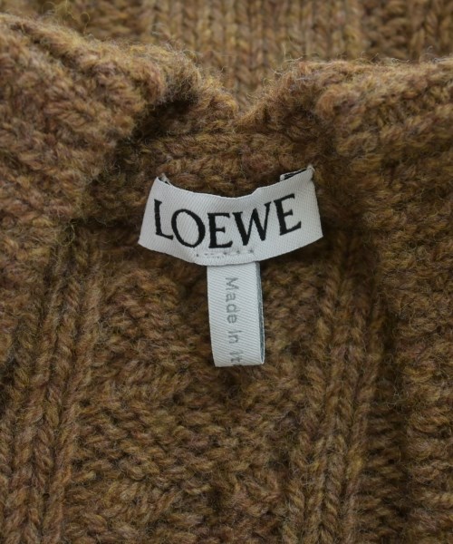LOEWE（ロエベ）ニット・セーター 茶 サイズ:XS レディース/2200649644025