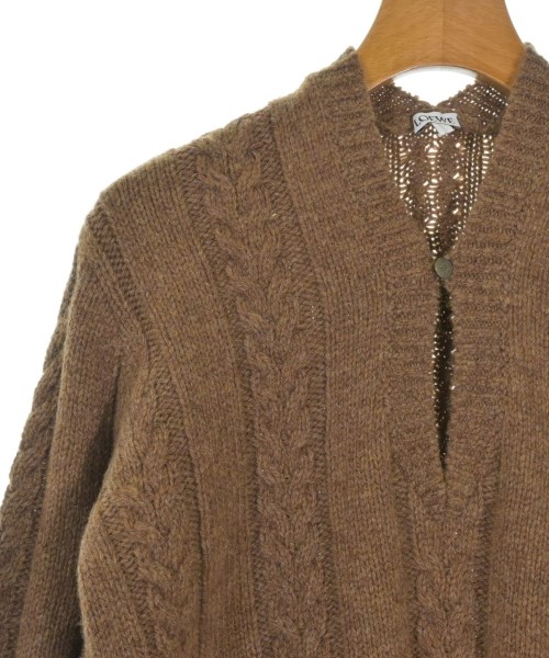 LOEWE（ロエベ）ニット・セーター 茶 サイズ:XS レディース/2200649644025