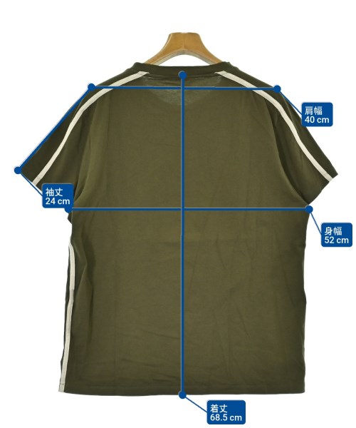 LOEWE（ロエベ）Tシャツ・カットソー カーキ サイズ:L メンズ/2200462411538