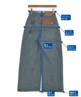 LOEWE（ロエベ）デニムパンツ 青 サイズ:34(XXS位) レディース/2200649642052