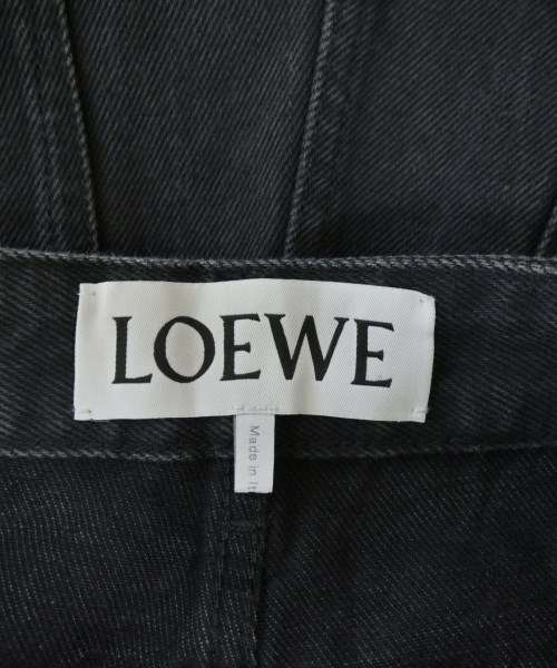 LOEWE（ロエベ）デニムパンツ 黒 サイズ:46(M位) メンズ/2200651973281