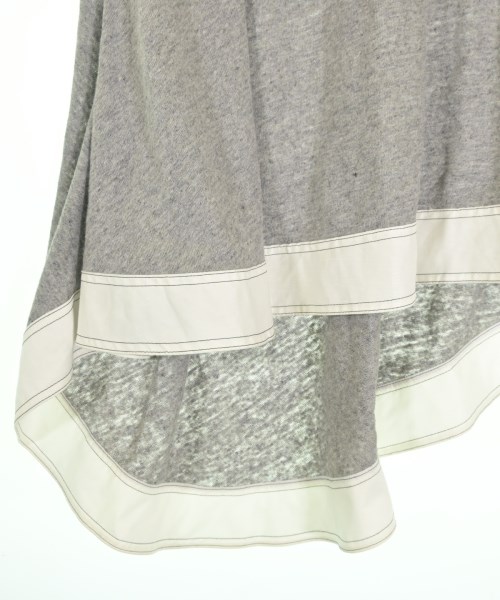 LOEWE（ロエベ）ひざ丈スカート グレー サイズ:36(XS位) レディース/2200657410070