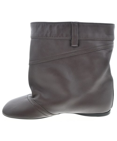 LOEWE（ロエベ）ブーツ 茶 サイズ:EU38(24.5cm位) レディース/2200657842123