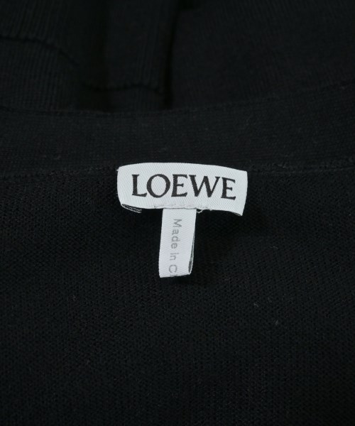 LOEWE（ロエベ）カーディガン 黒 サイズ:S レディース/2200657957049