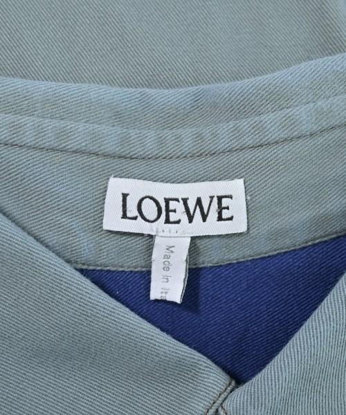 LOEWE（ロエベ）カジュアルシャツ グレー サイズ:41(XL位) メンズ/2200658207013