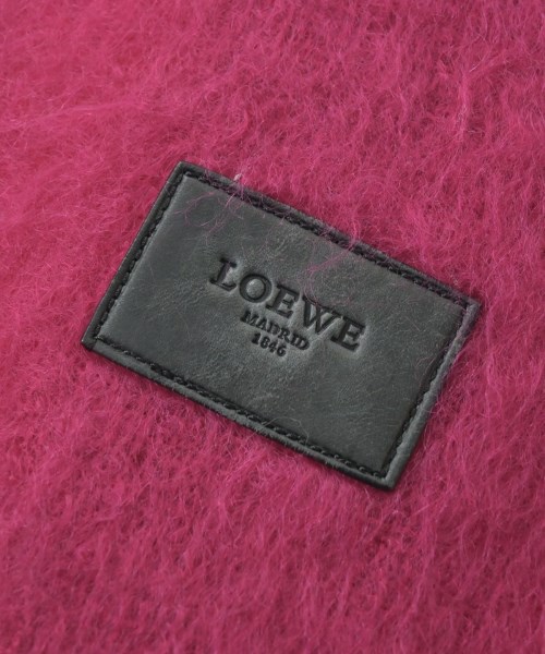 LOEWE（ロエベ）マフラー ピンク サイズ:- レディース/2200649623112