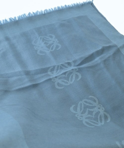 LOEWE（ロエベ）マフラー 青 サイズ:- メンズ/2200657515072