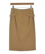 LOEWE（ロエベ）ひざ丈スカート ベージュ サイズ:36(XS位) レディース/2200658502019