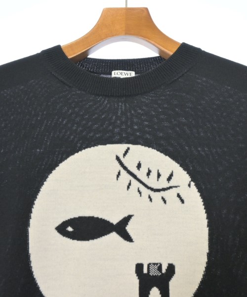 LOEWE（ロエベ）ニット・セーター 黒 サイズ:S メンズ/2200655804017