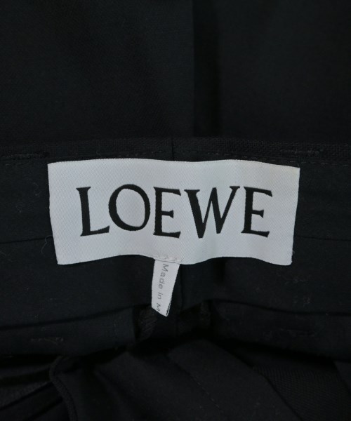 LOEWE（ロエベ）スラックス 黒 サイズ:32(XXS位) レディース/2200658855139