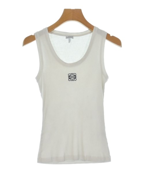 LOEWE(ロエベ)タンクトップ 白 サイズ:XS/2200659149084