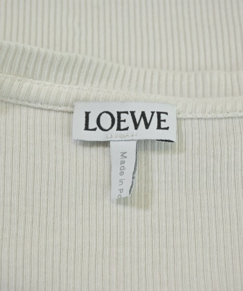 LOEWE（ロエベ）タンクトップ 白 サイズ:XS レディース/2200659149084