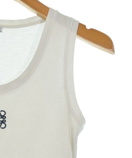 LOEWE（ロエベ）タンクトップ 白 サイズ:XS レディース/2200659149084