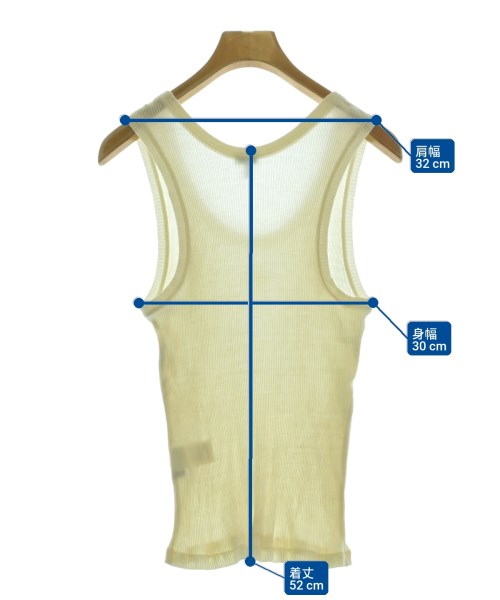 LOEWE（ロエベ）タンクトップ 白 サイズ:XL レディース/2200659457073