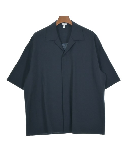 LOEWE(ロエベ)カジュアルシャツ 紺 サイズ:39(M位)/2200659540034