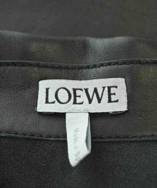 LOEWE（ロエベ）カジュアルシャツ 黒 サイズ:34(XS位) レディース/2200653900056