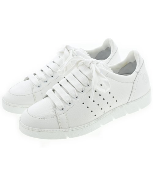 LOEWE(ロエベ)スニーカー 白 サイズ:38(24.5cm位)/2200659997067